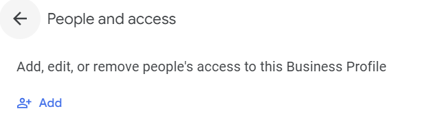 How to Add a Manager to Google Business Profile