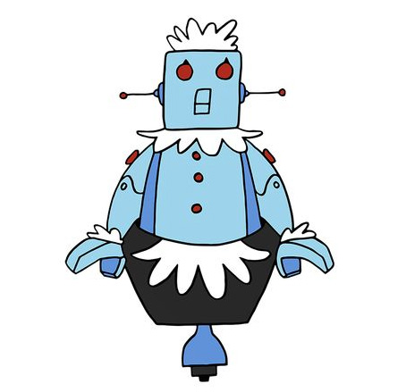 Rosie the robot from The Jetsons
